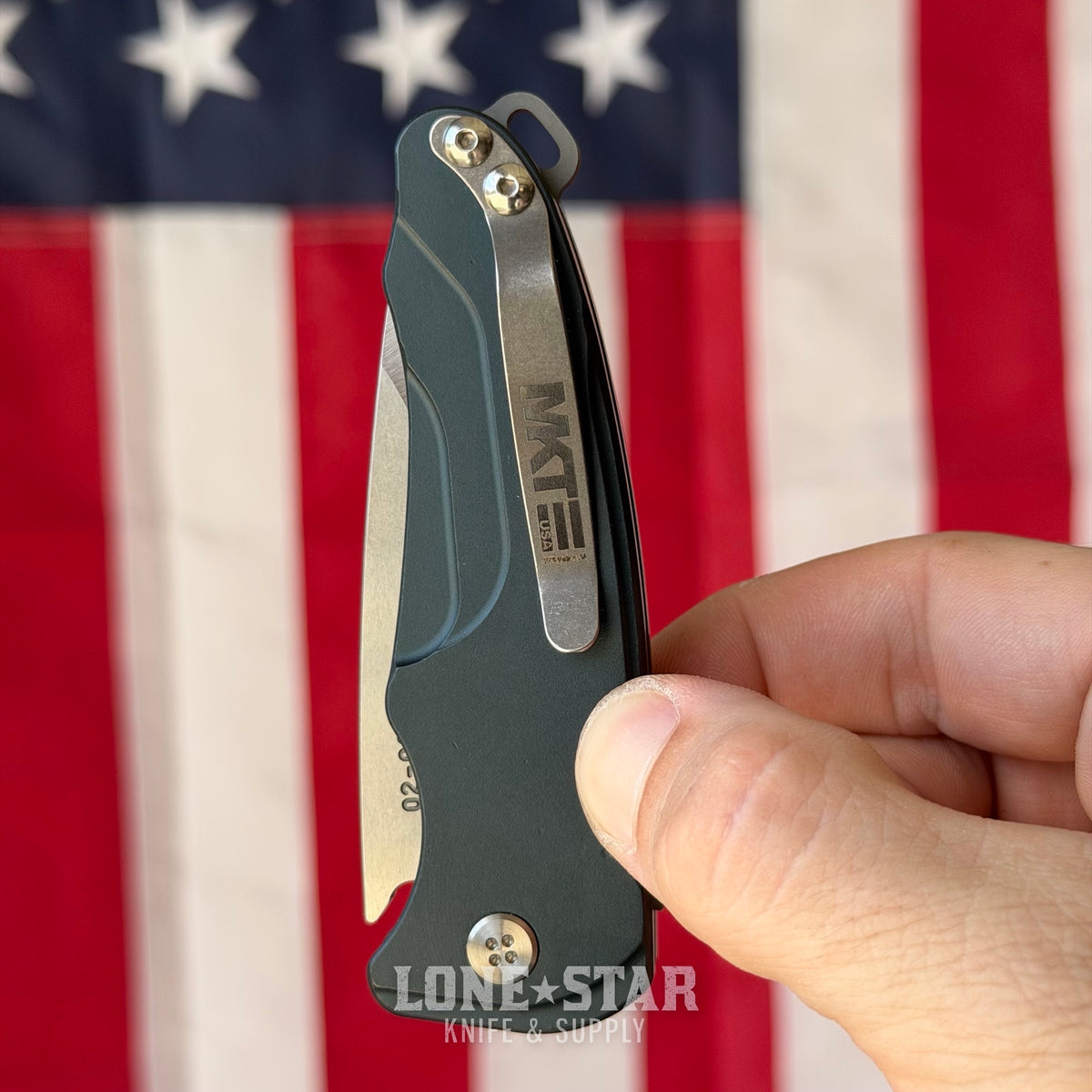The Back Door: Medford Smooth Criminal - 3" S35VN Drop Point, Aluminum Handle - Made in USA (19162135) (Trade In)