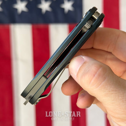 The Back Door: Medford Smooth Criminal - 3" S35VN Drop Point, Aluminum Handle - Made in USA (19162135) (Trade In)