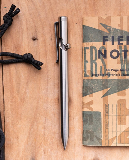 Bolt Action Pen – Standard Size in Titanium