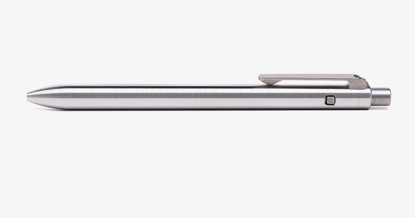 Side Click Pen – Standard Size in Titanium