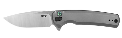 The Back Door: ZT0044 Button Lock Knife Titanium (3.25" Satin) (Return)