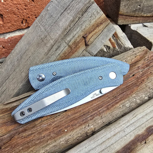 TRM ATOM Linerlock - 3D Micarta
