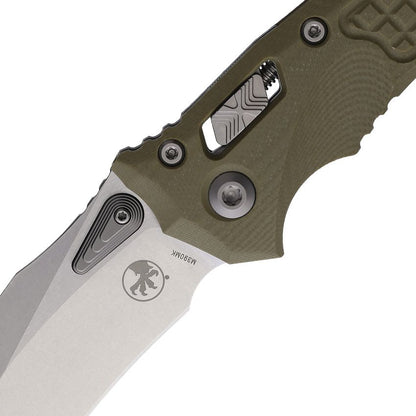 Amphibian S/E Ram-Lok Knife – OD Green Frag G10 Handle, 4″ Stonewash Bohler M390MK Blade (MCT17029)