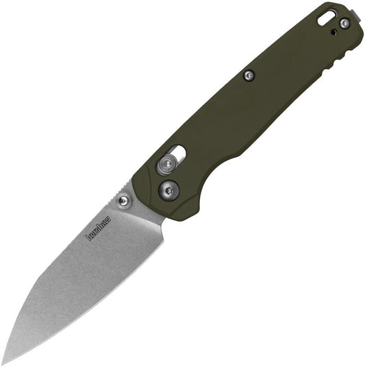 Bel Air MagnaCut DuraLock Knife OD Green (3" Black SW)