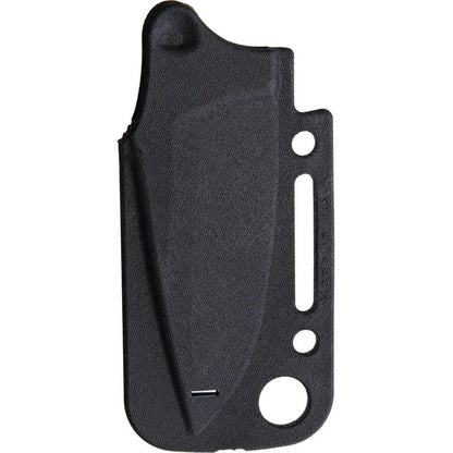 The Back Door: Forged Wrench Knife 1119 Fixed 3" Blade, Satin, One-Piece Construction, Hard Plastic Sheath (Package Damage)