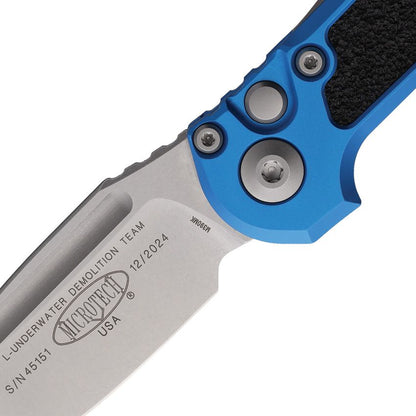 LUDT Gen III S/E Automatic Knife Blue (3.5" SW)
