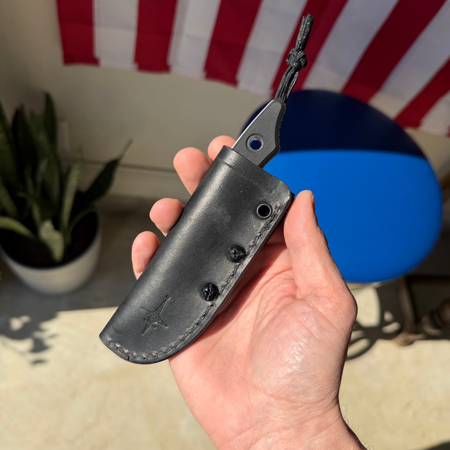 Heretic Knives Kobold Fixed Blade Knife, Black G10, Stonewash MagnaCut Blade, 2.8″, Made in USA (H065-2A-BLK-G10)