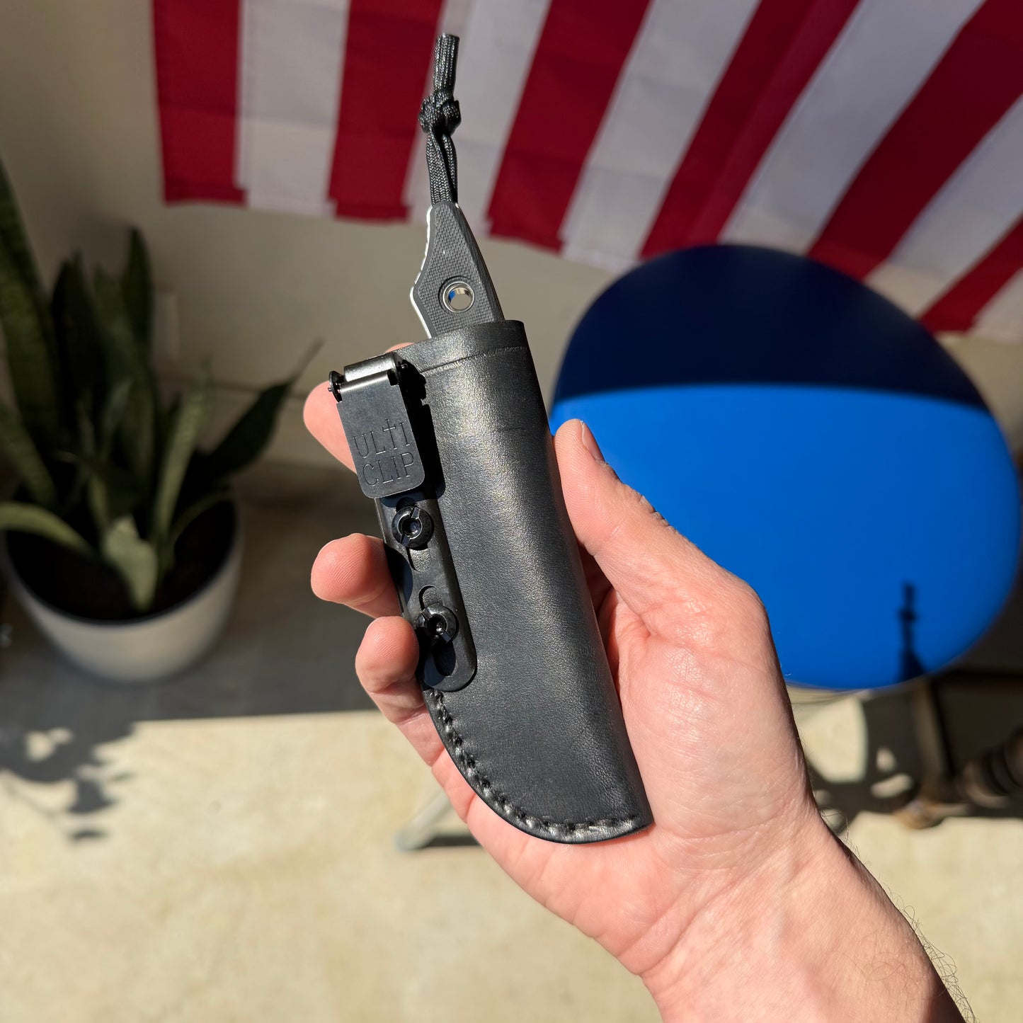 Heretic Knives Kobold Fixed Blade Knife, Black G10, Stonewash MagnaCut Blade, 2.8″, Made in USA (H065-2A-BLK-G10)