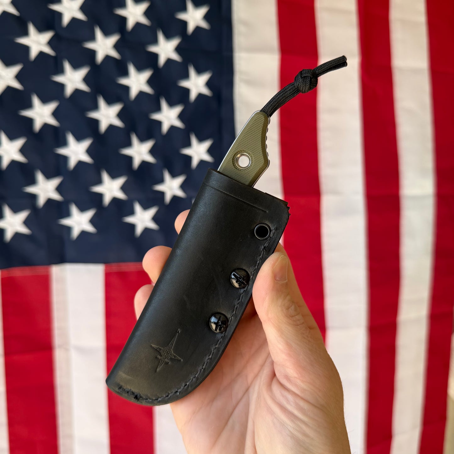 Heretic Knives Kobold Fixed Blade Knife, OD Green G10, Stonewash MagnaCut Blade, 2.8″, Made in USA (H065-2A-OD-G10)