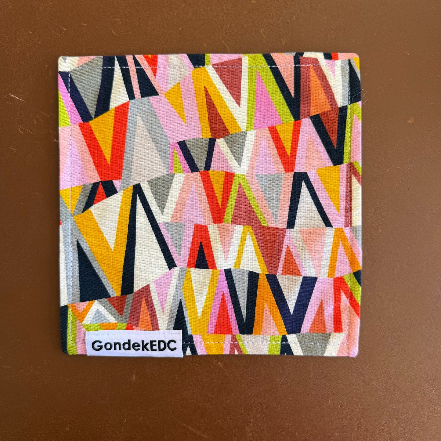 kaleidoscope Hamilton Hank - 7x7 Cotton & Microfiber Handkerchief - Made in USA