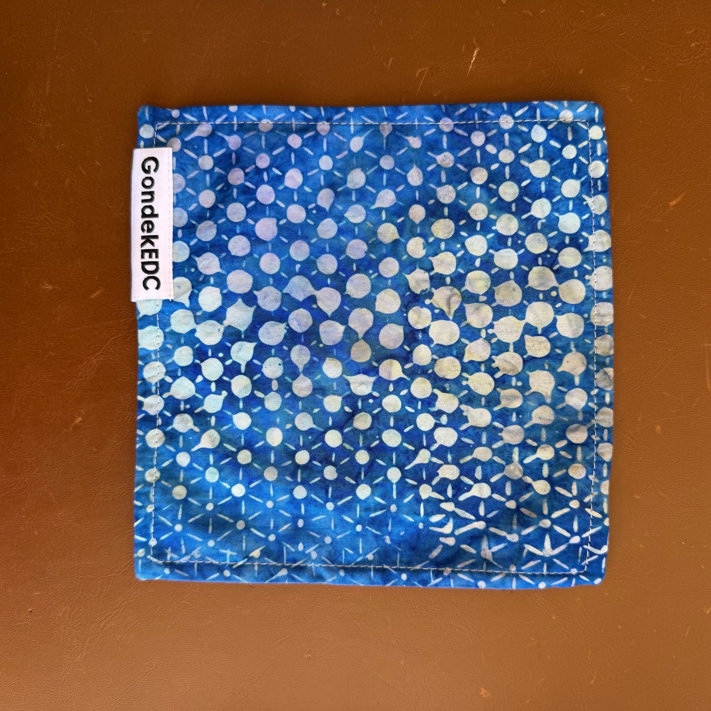 molecules Hamilton Hank - 7x7 Cotton & Microfiber Handkerchief - Made in USA