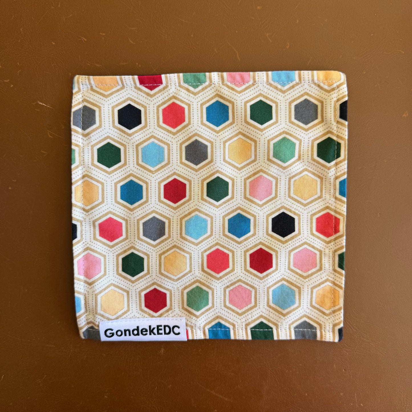 rainbow rum Hamilton Hank - 7x7 Cotton & Microfiber Handkerchief - Made in USA