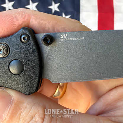 The Back Door: Benchmade Bailout - 3.38" CPM-3V Tanto, Grivory, Original Model - Made in USA (Trade In)