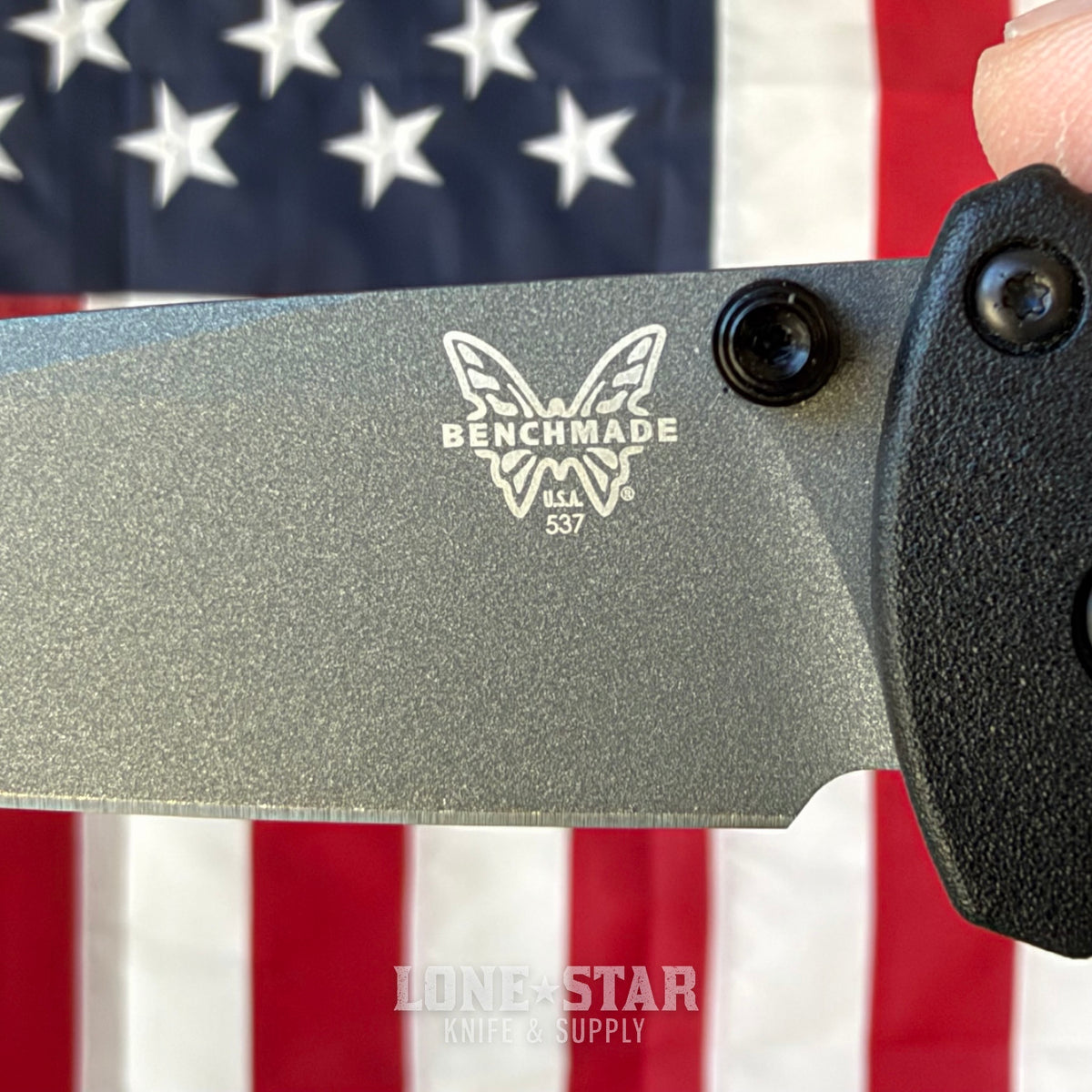 The Back Door: Benchmade Bailout - 3.38" CPM-3V Tanto, Grivory, Original Model - Made in USA (Trade In)
