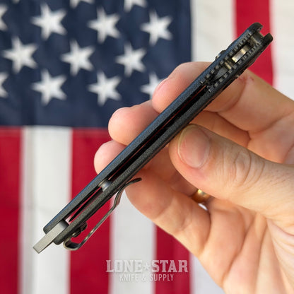 The Back Door: Benchmade Bailout - 3.38" CPM-3V Tanto, Grivory, Original Model - Made in USA (Trade In)