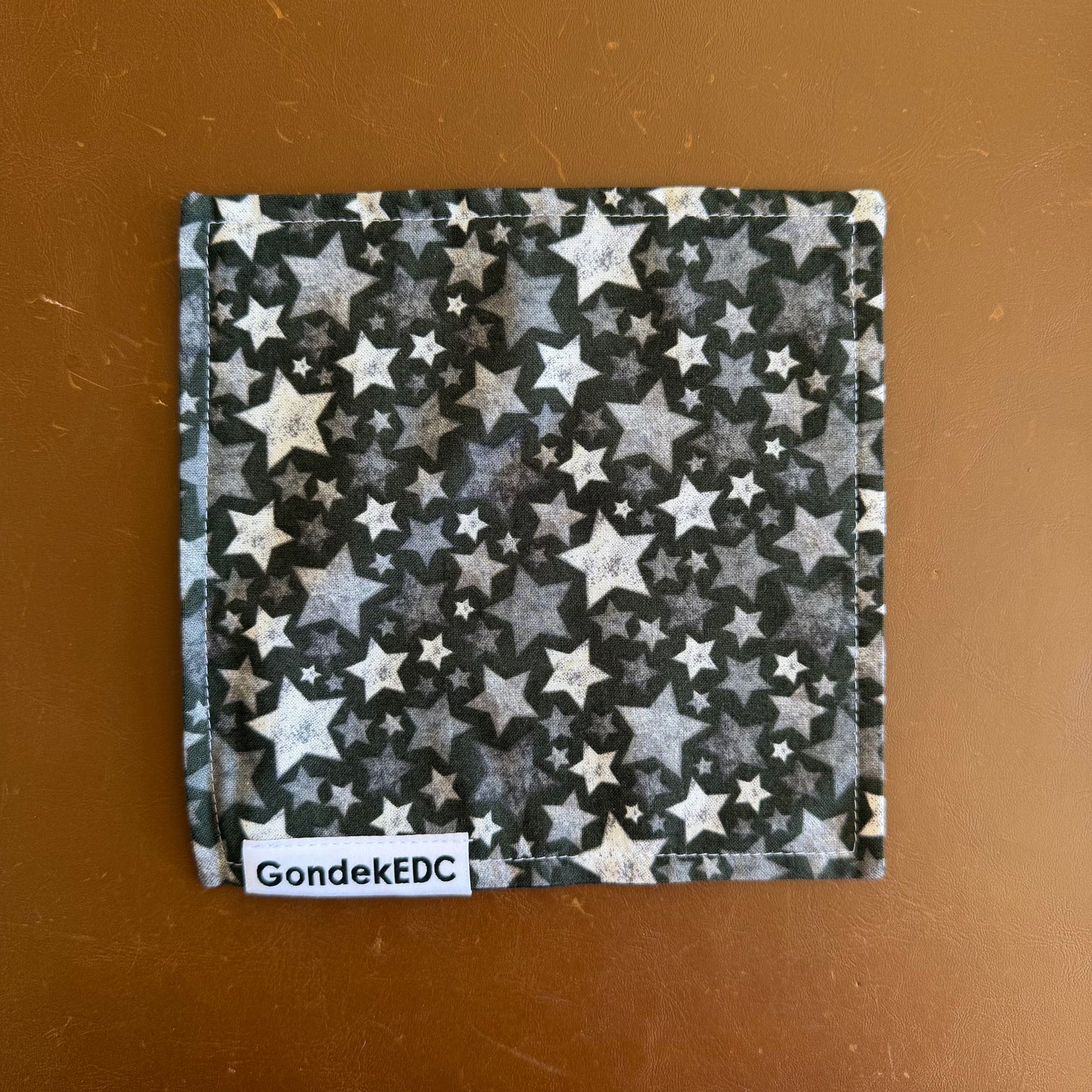 grunge stars Hamilton Hank - 7x7 Cotton & Microfiber Handkerchief - Made in USA