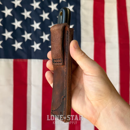 The Back Door: Williams Built Blades Lochsa River Skinner - 2.8" O1 Tool Steel, Black Micarta - Made in USA (Trade In)