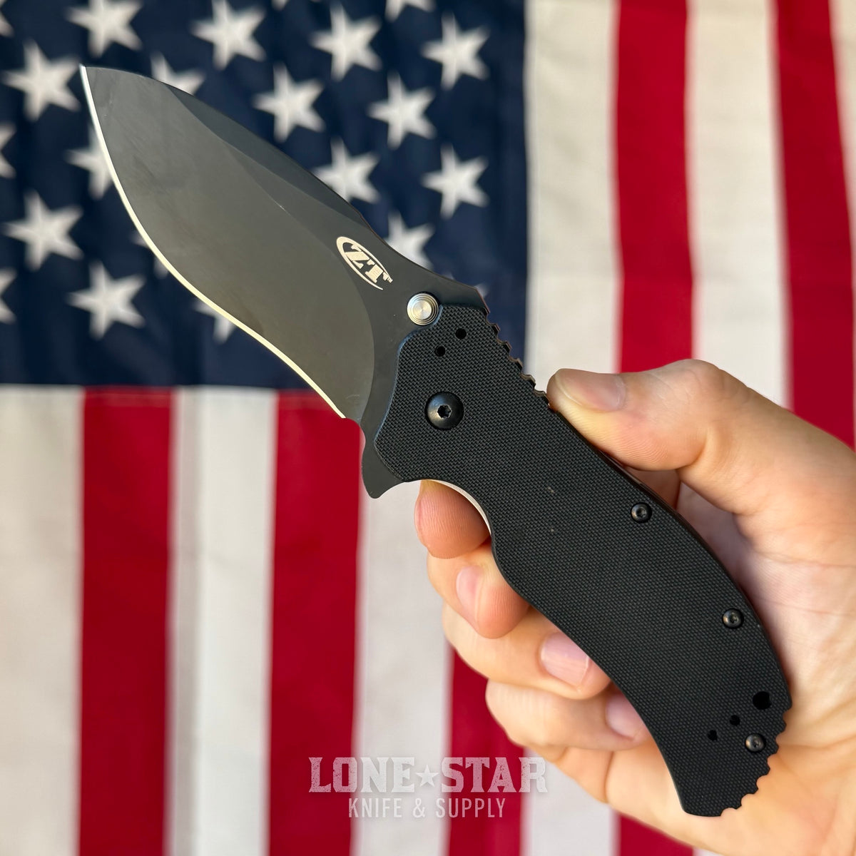 The Back Door: Zero Tolerance 0350 Flipper - 3.25" S30V, Black G10, User Condition - Made in USA (Trade In)