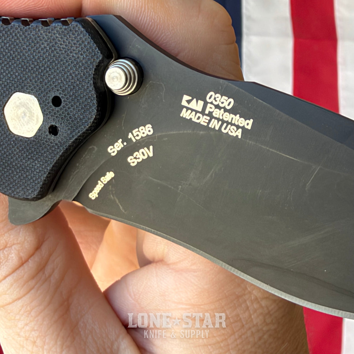 The Back Door: Zero Tolerance 0350 Flipper - 3.25" S30V, Black G10, User Condition - Made in USA (Trade In)