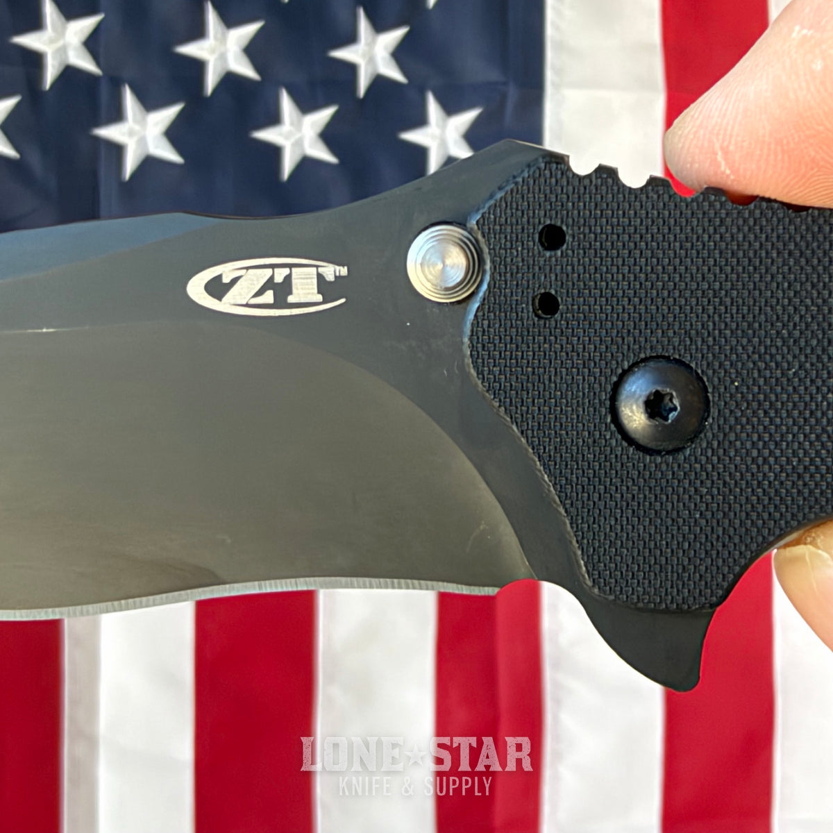 The Back Door: Zero Tolerance 0350 Flipper - 3.25" S30V, Black G10, User Condition - Made in USA (Trade In)