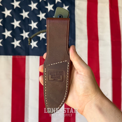 The Back Door: Abraham & Moses AM-2 Fixed Blade - 3.9" D2, G10 - Made in USA (Trade In)