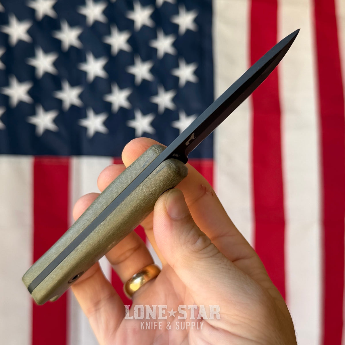 The Back Door: Reiff Knives F3XC Fixed Blade - 2.8" CPM-3V, OD Green G10, Well Used - Made in USA (Trade In)