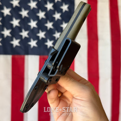 The Back Door: Reiff Knives F3XC Fixed Blade - 2.8" CPM-3V, OD Green G10, Well Used - Made in USA (Trade In)