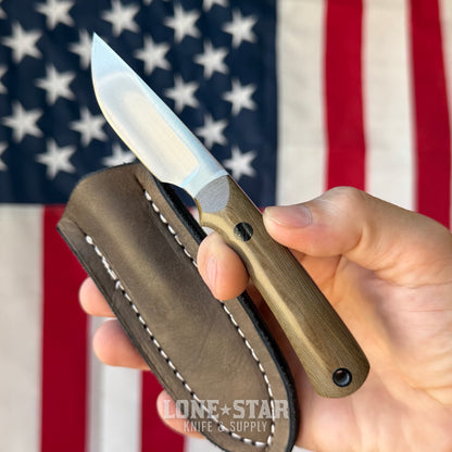 The Back Door: Night Watch Knives Custom Patrol Scalpel - Green Micarta - Made in USA (Trade In)