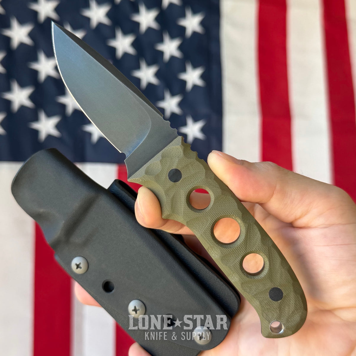 The Back Door: Alan Blade Knives PUC Fixed Blade - 2.75" High Carbon, Visible Corrosion (Trade In)