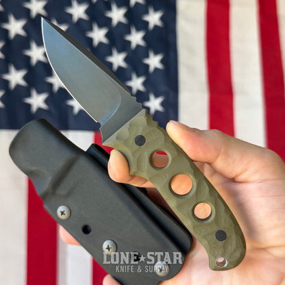 The Back Door: Alan Blade Knives PUC Fixed Blade - 2.75" High Carbon, Visible Corrosion (Trade In)