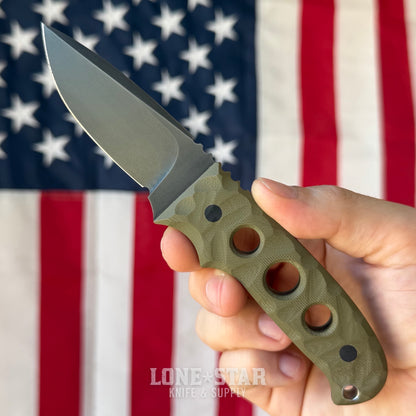 The Back Door: Alan Blade Knives PUC Fixed Blade - 2.75" High Carbon, Visible Corrosion (Trade In)