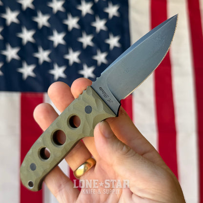 The Back Door: Alan Blade Knives PUC Fixed Blade - 2.75" High Carbon, Visible Corrosion (Trade In)