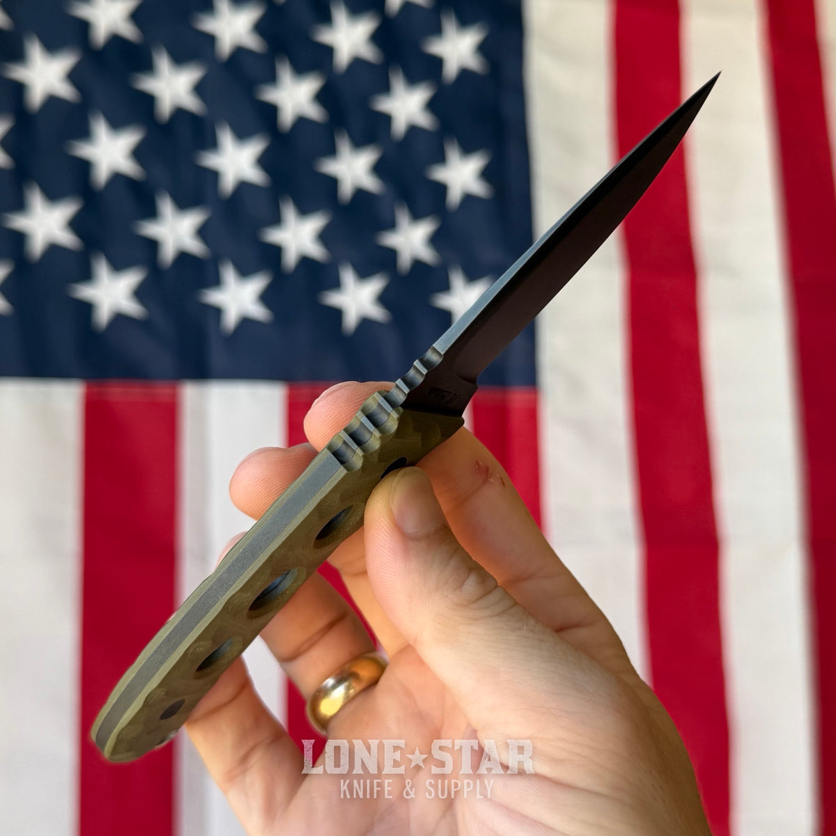 The Back Door: Alan Blade Knives PUC Fixed Blade - 2.75" High Carbon, Visible Corrosion (Trade In)
