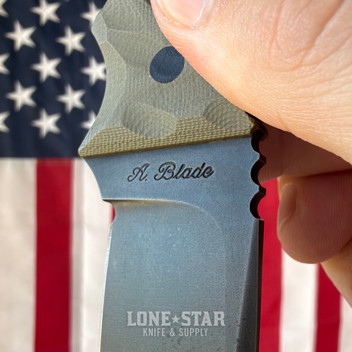 The Back Door: Alan Blade Knives PUC Fixed Blade - 2.75" High Carbon, Visible Corrosion (Trade In)