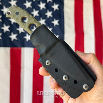 The Back Door: Alan Blade Knives PUC Fixed Blade - 2.75" High Carbon, Visible Corrosion (Trade In)