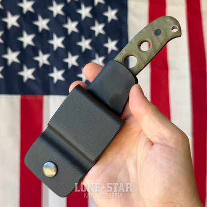The Back Door: Alan Blade Knives PUC Fixed Blade - 2.75" High Carbon, Visible Corrosion (Trade In)