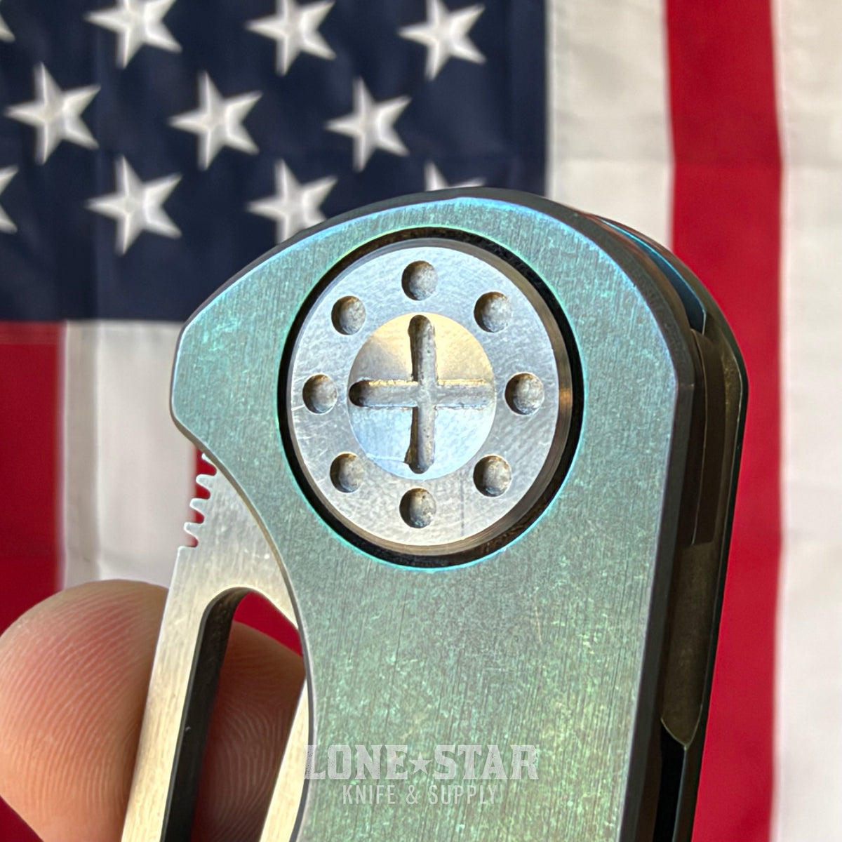 The Back Door: Curtiss Custom Knives F3 Folder - 3" MagnaCut Slicer, Titanium - Made in USA (Trade In)