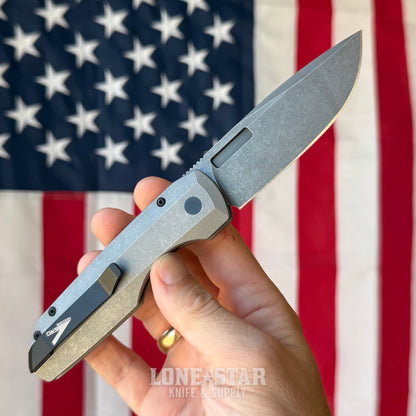 The Back Door: Pro-Tech 2026 Synapse 2 Custom 003 Auto - 3.5" Acid Wash MagnaMax, Two-Tone 17-4 Steel, Limited to 100 - Made in USA (Trade In)