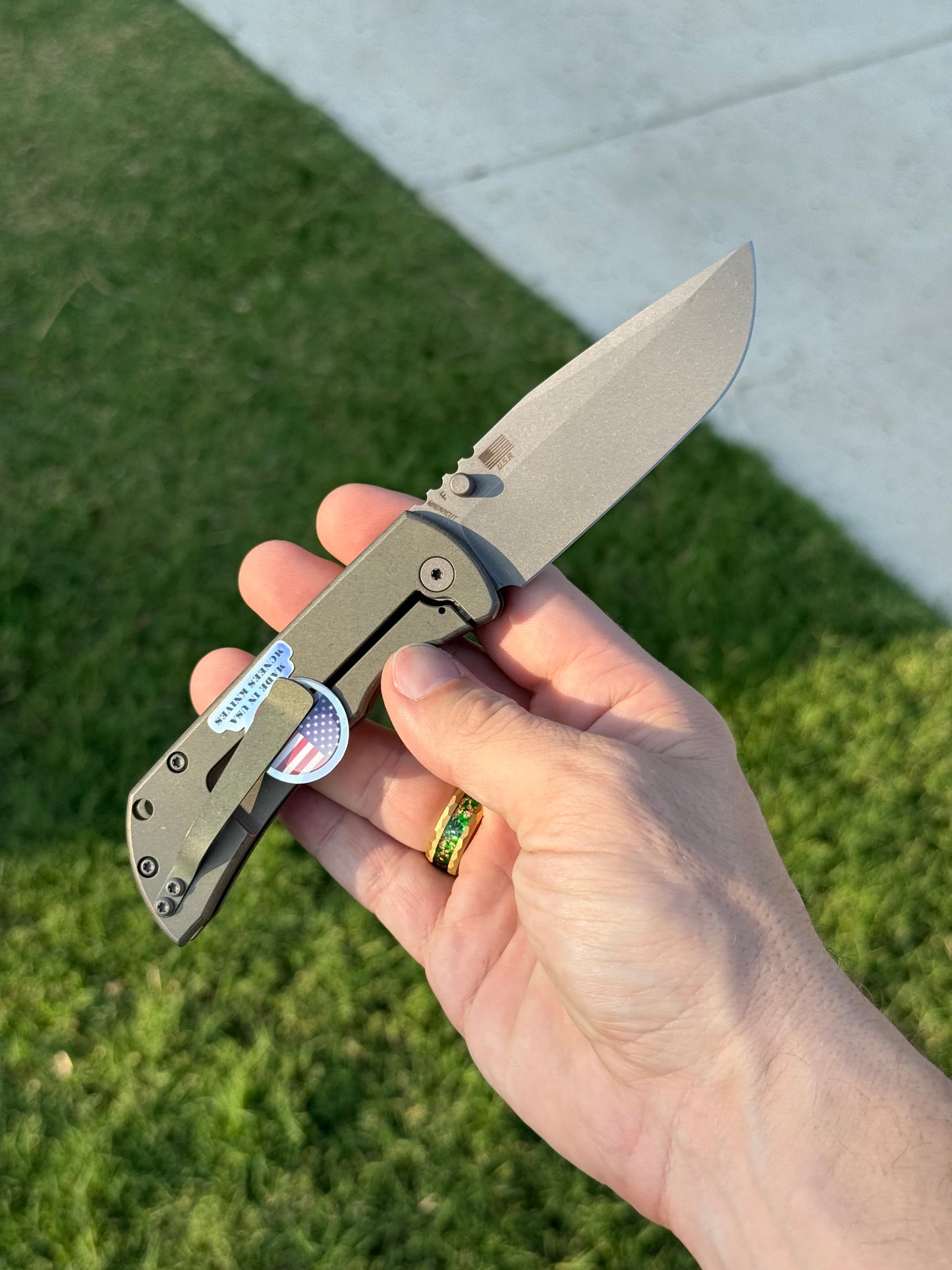 PM MAC2 3.5 - Drop Point Smooth Grn/Brz