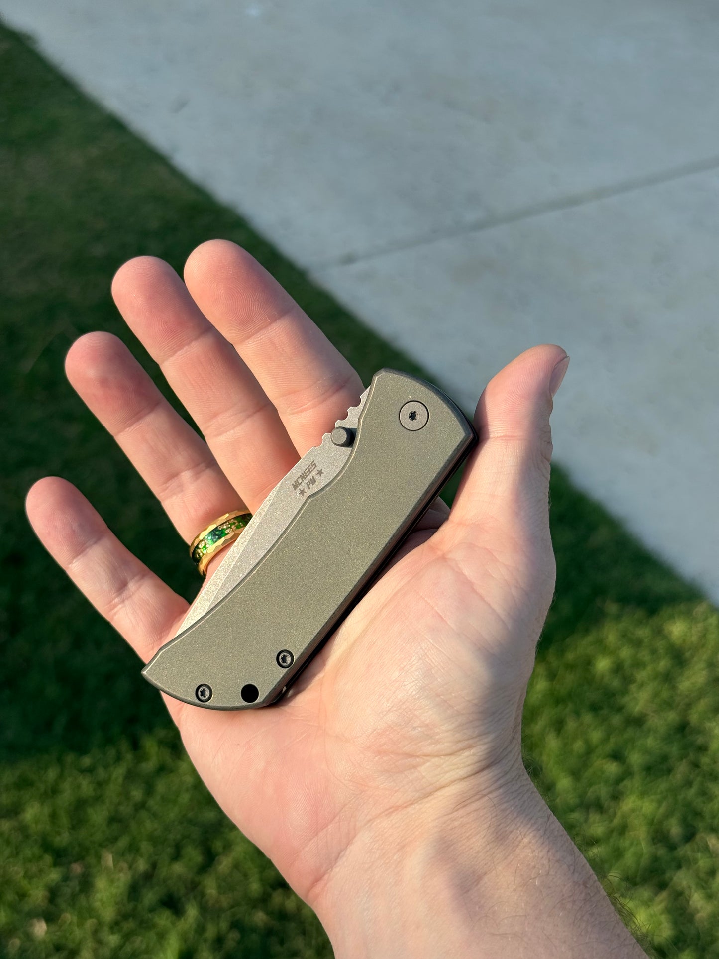 PM MAC2 3.5 - Drop Point Smooth Grn/Brz