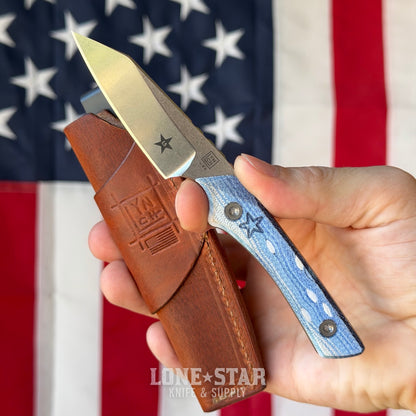 The Back Door: Lynch Blades USA 250 Swift Six - 2.5" MagnaCut, Patriotic G-Carta, Demo Unit - Made in USA (LB-SW6-USA250-DEMO)