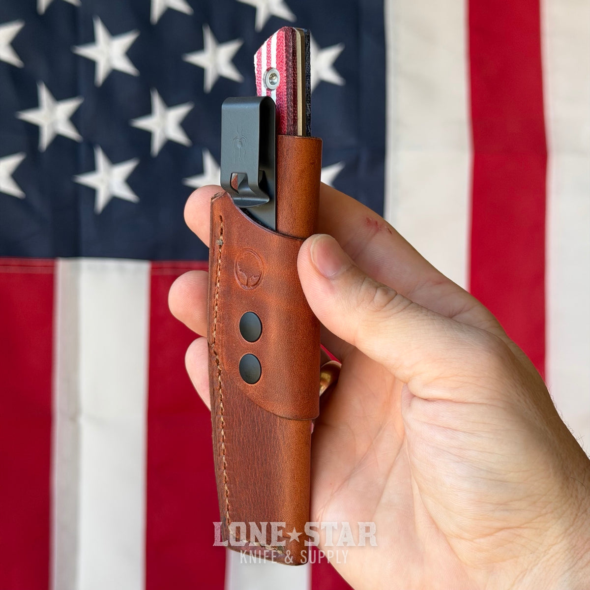 The Back Door: Lynch Blades USA 250 Swift Six - 2.5" MagnaCut, Patriotic G-Carta, Demo Unit - Made in USA (LB-SW6-USA250-DEMO)