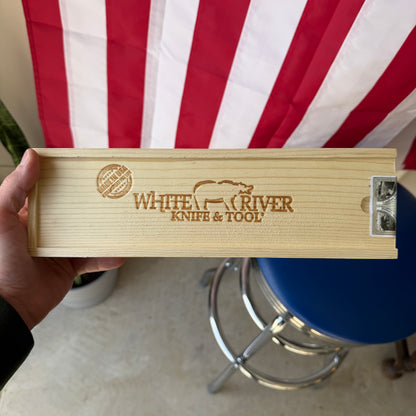The Back Door: White River Knife & Tool Ursus 4.5 Fixed Blade - MagnaCut, Micarta, 4.5″ Blade - Made in USA (Used)