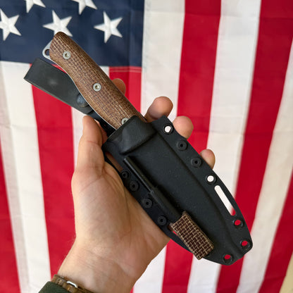 The Back Door: White River Knife & Tool Ursus 4.5 Fixed Blade - MagnaCut, Micarta, 4.5″ Blade - Made in USA (Used)