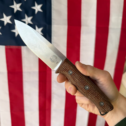 The Back Door: White River Knife & Tool Ursus 4.5 Fixed Blade - MagnaCut, Micarta, 4.5″ Blade - Made in USA (Used)