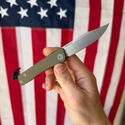 The Back Door: Tactile Knife Co. Bexar OD Green G10 Slipjoint (Demo)