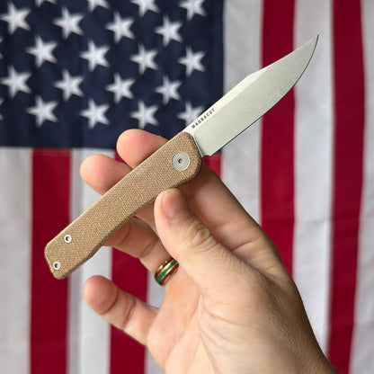 The Back Door: Tactile Knife Co. Micarta Bexar Slipjoint (Blemished)