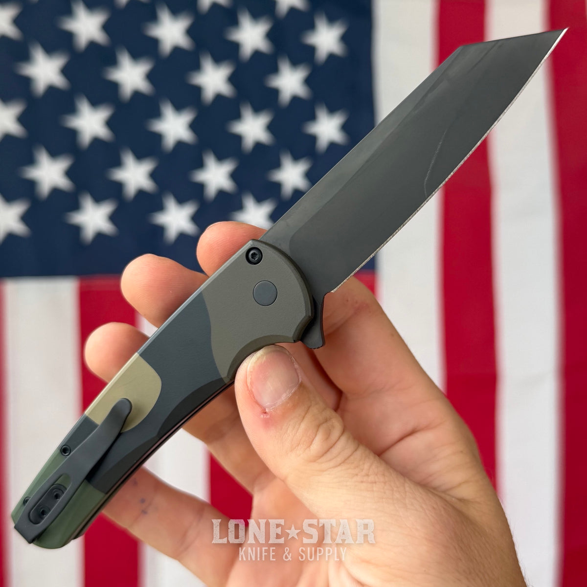 The Back Door: Pro-Tech Malibu - MagnaCut DLC, Knife Joy M81 Camo Exclusive - Made in USA (Trade In)