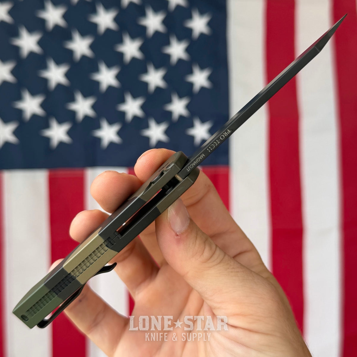 The Back Door: Pro-Tech Malibu - MagnaCut DLC, Knife Joy M81 Camo Exclusive - Made in USA (Trade In)