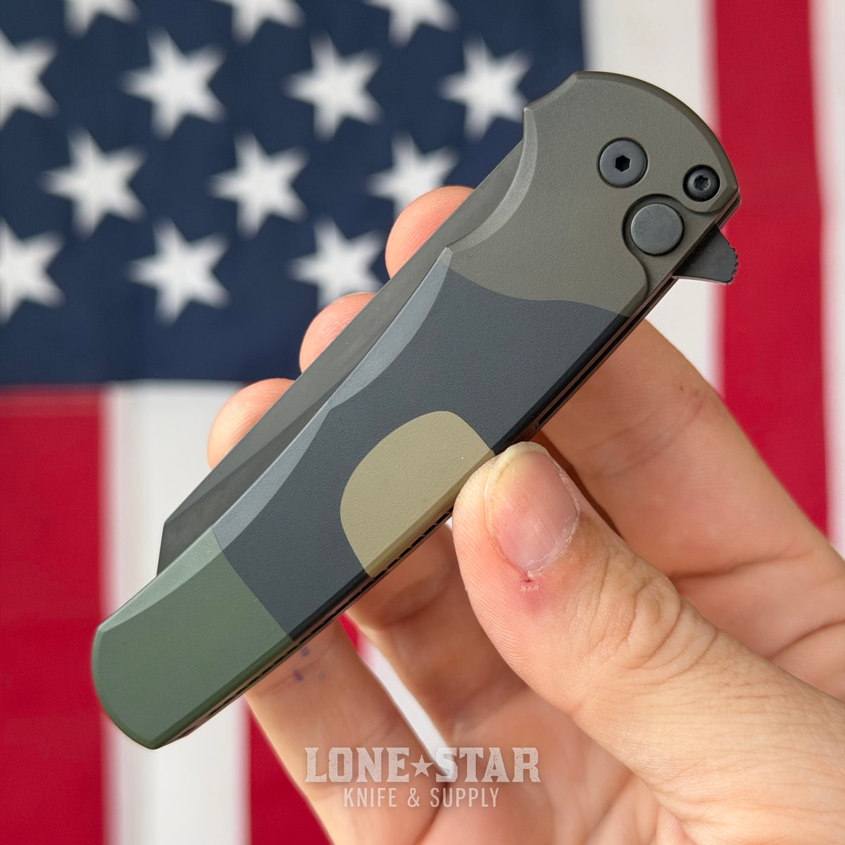 The Back Door: Pro-Tech Malibu - MagnaCut DLC, Knife Joy M81 Camo Exclusive - Made in USA (Trade In)